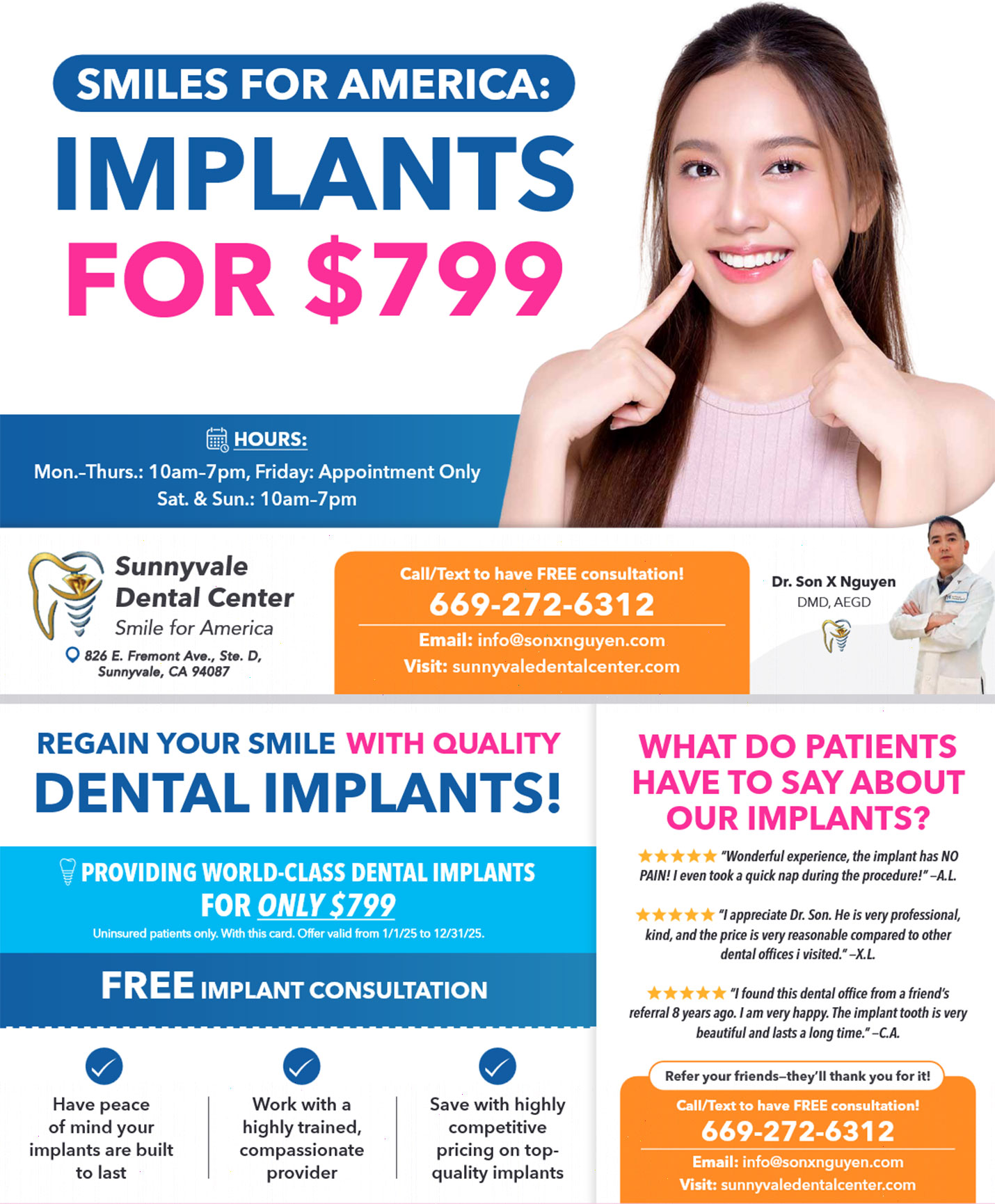 Special Dental Implant Offer 2025